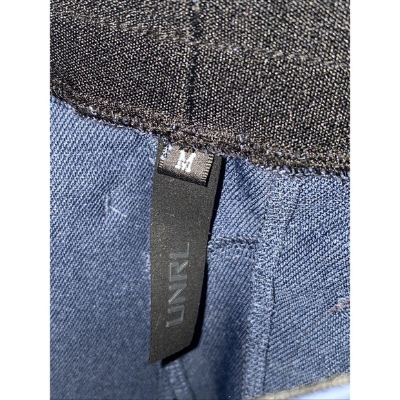 Men's UNRL Everyday Performance Atheltic Jogger Pants Blue Medium Drawstring - Picture 5 of 11